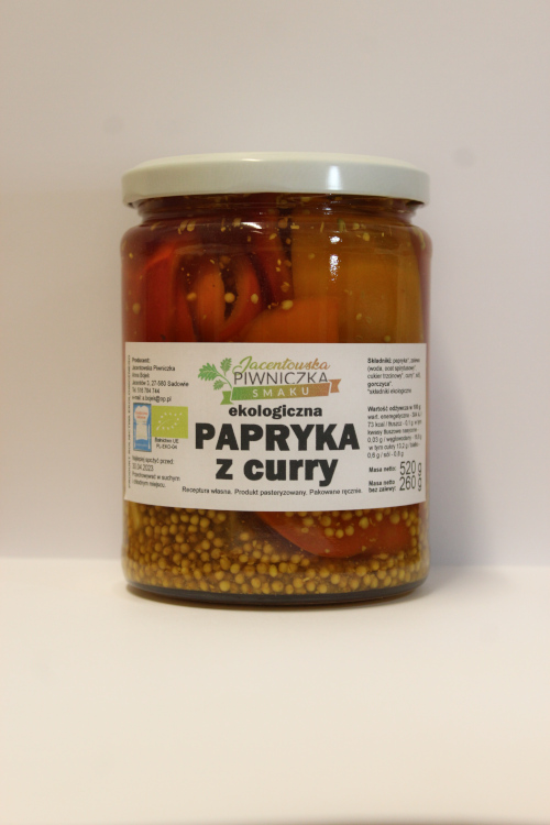 Papryka konserwowa z curry