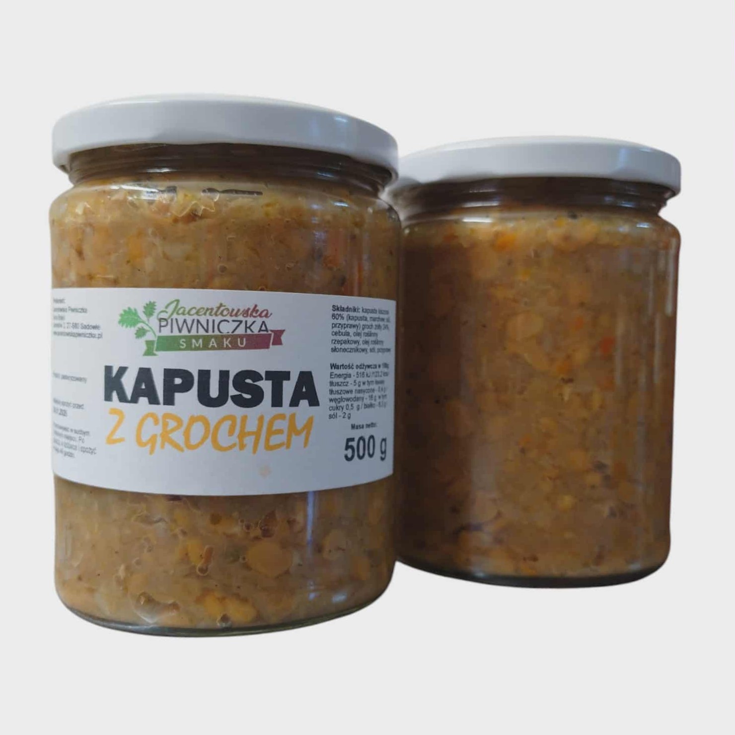 Postna kapusta z grochem